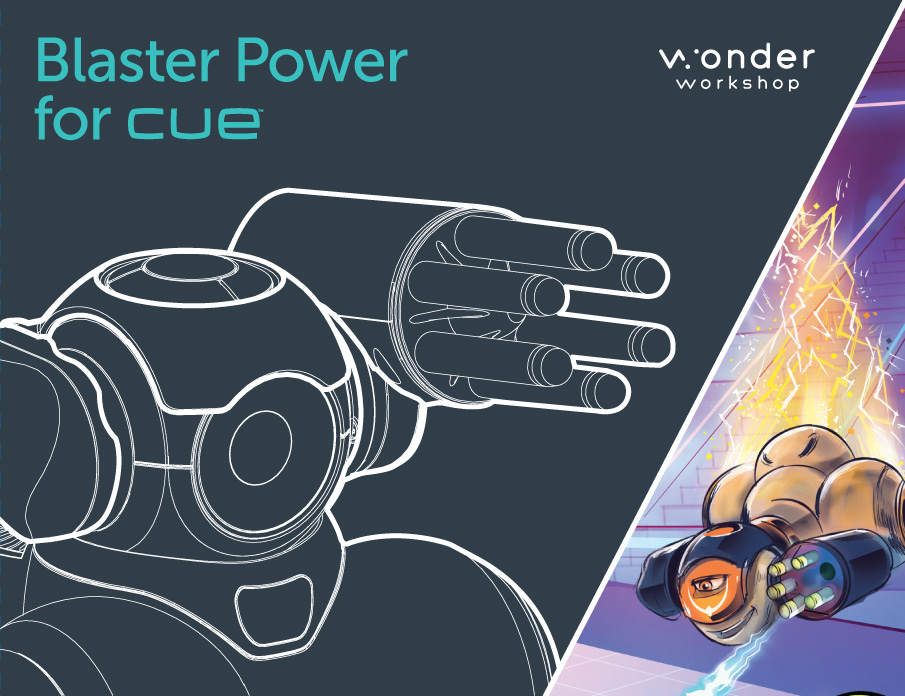  Wonder Workshop Blaster Power Accessory for Cue Robot