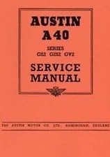 Austin A40 Service Manual
