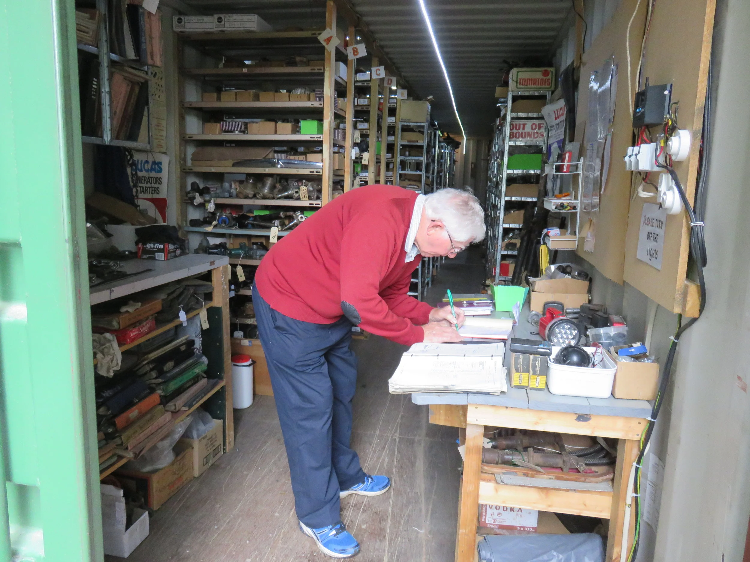 There and Back Trip for Floor Change Gearbox...