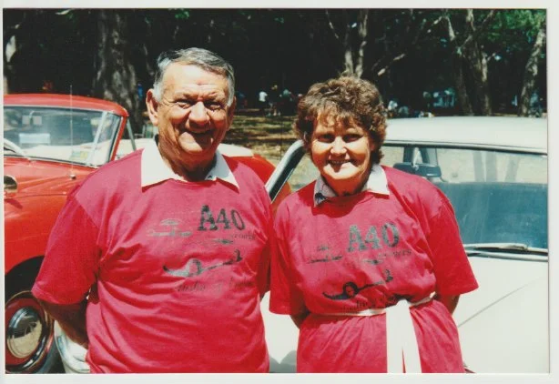 Warren and Nancy Heaton, taken in Toowoomba in about 1992