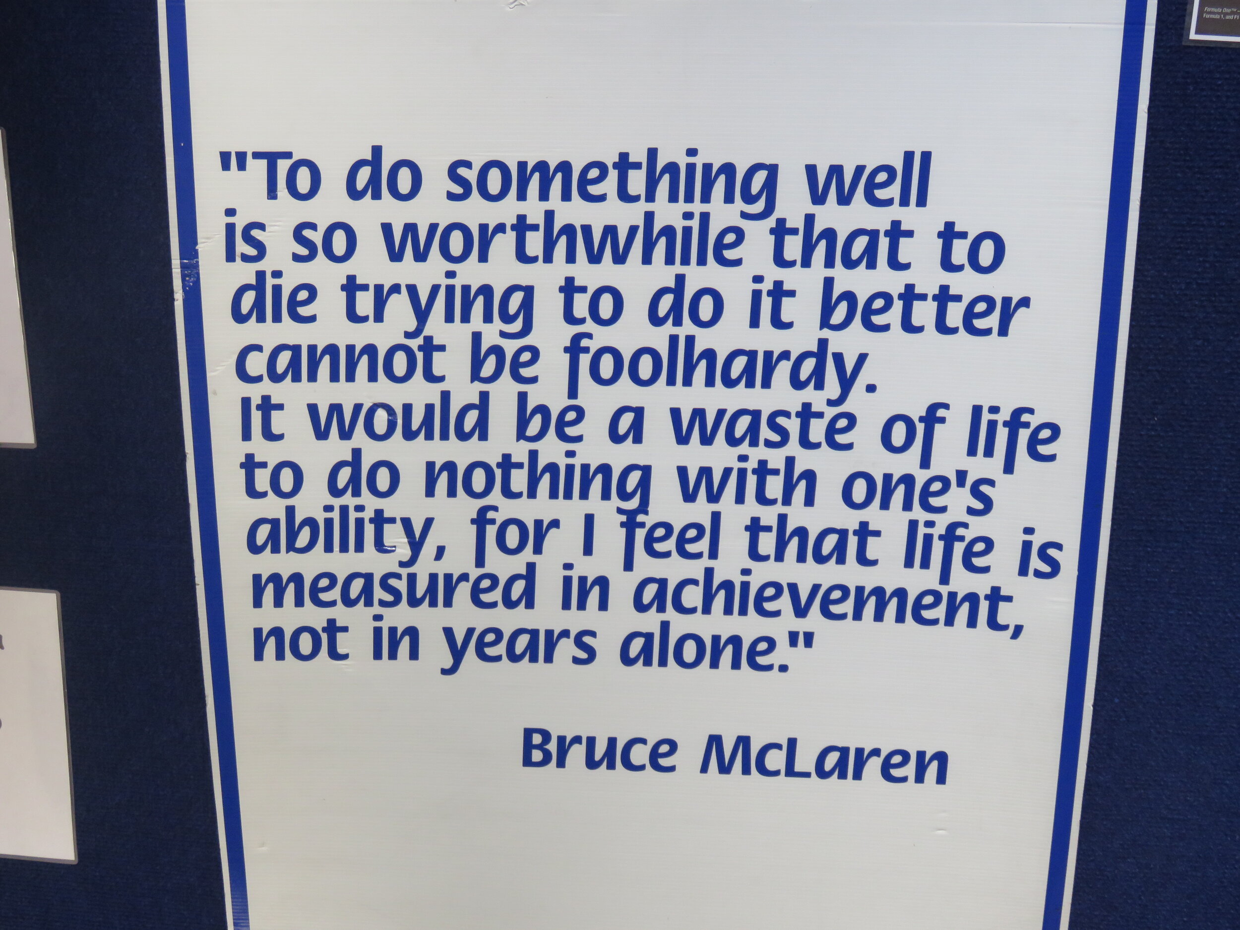 Bruce McLaren quote
