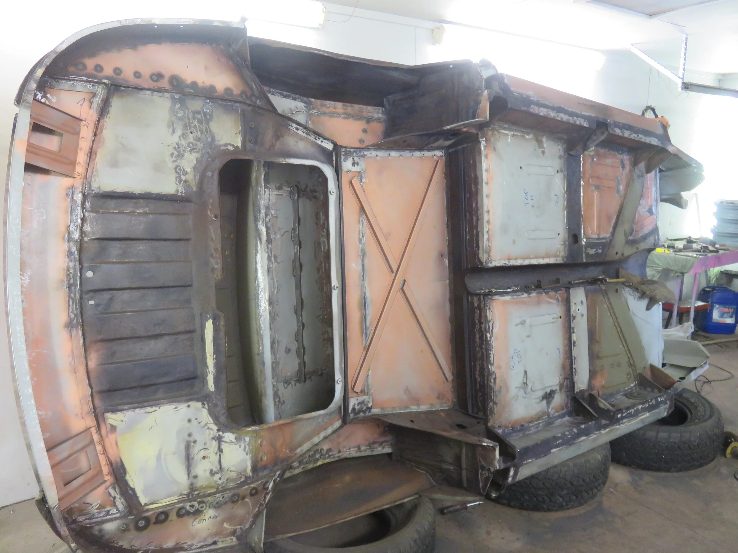 Major Reconstruction of Austin A90 Atlantic in Invercargill