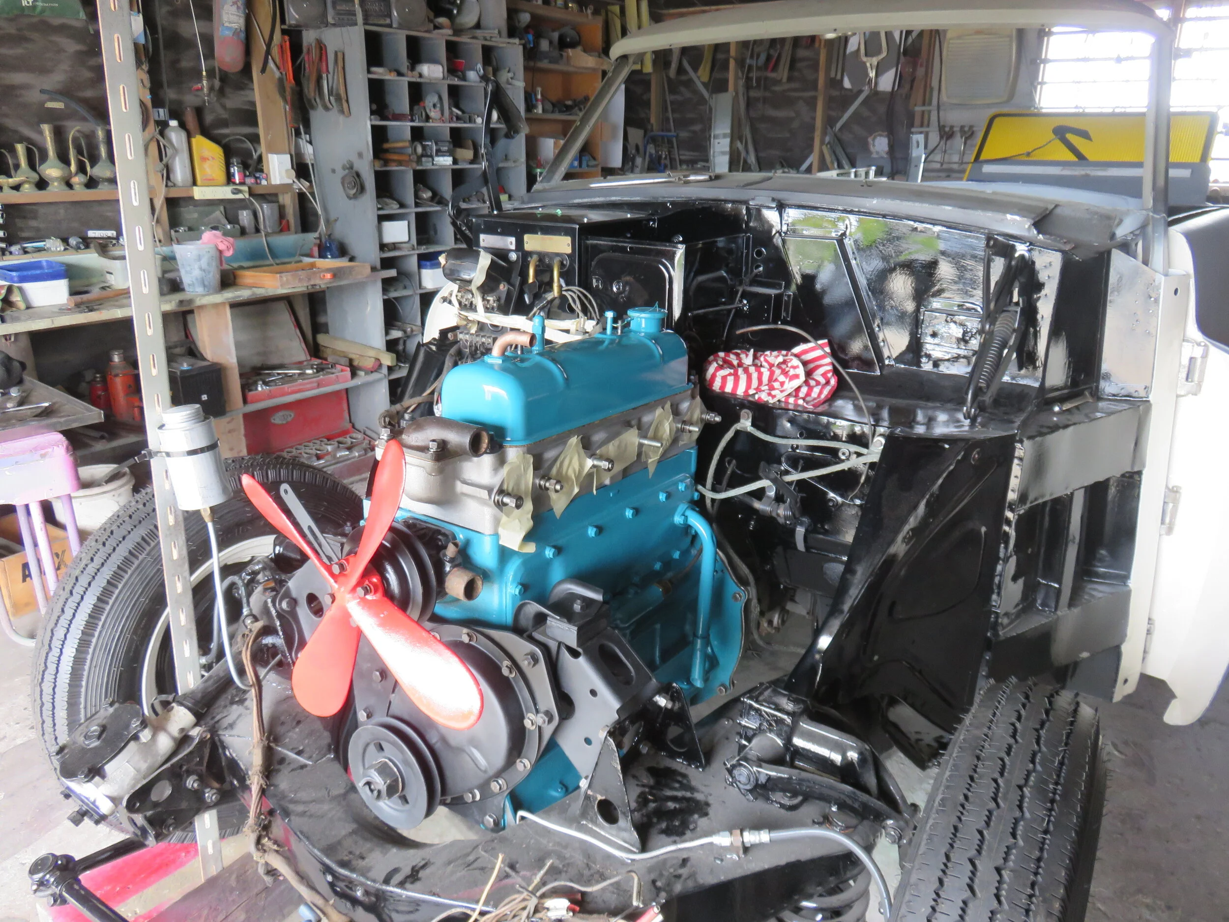 NZ Austin A90 Atlantic restoration slowly progresses...