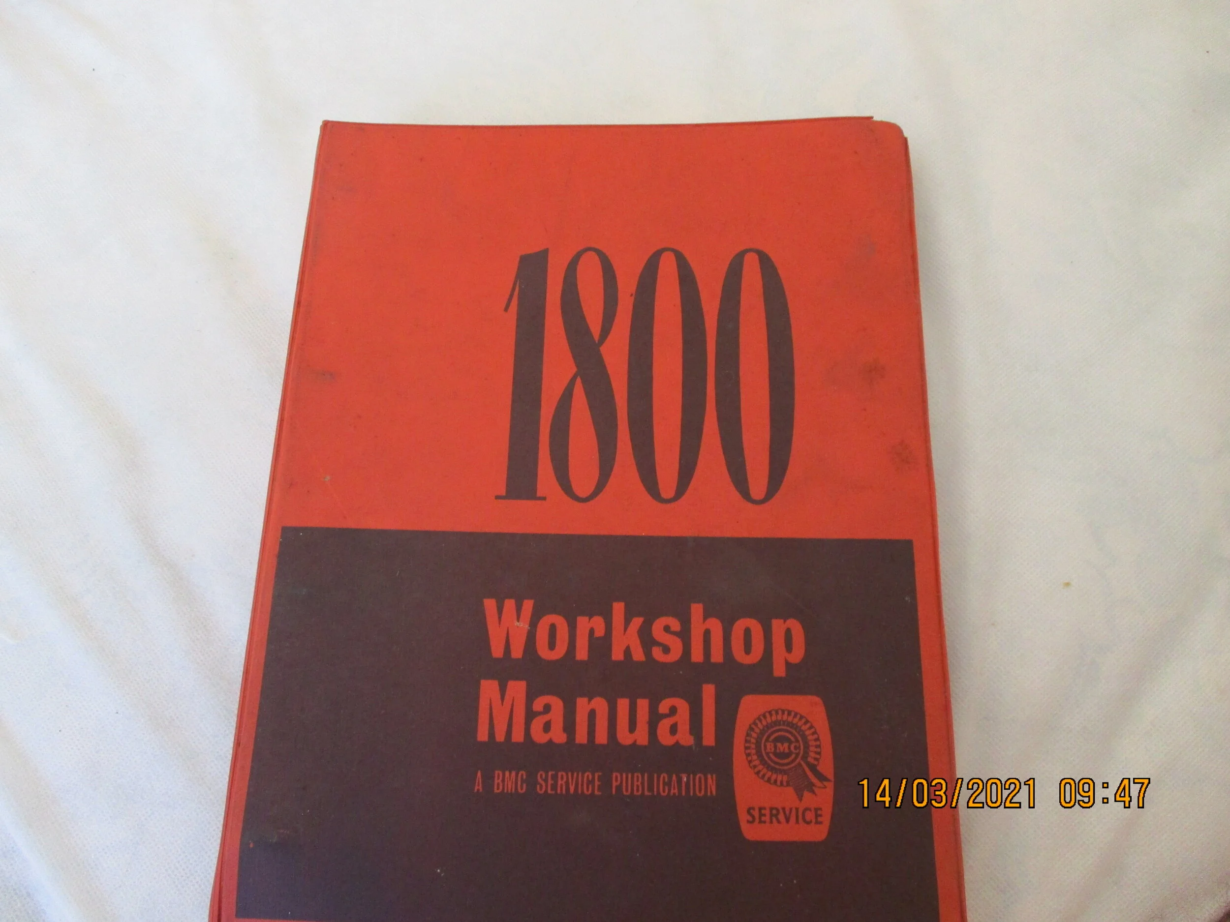 Austin 1800 workshop manual