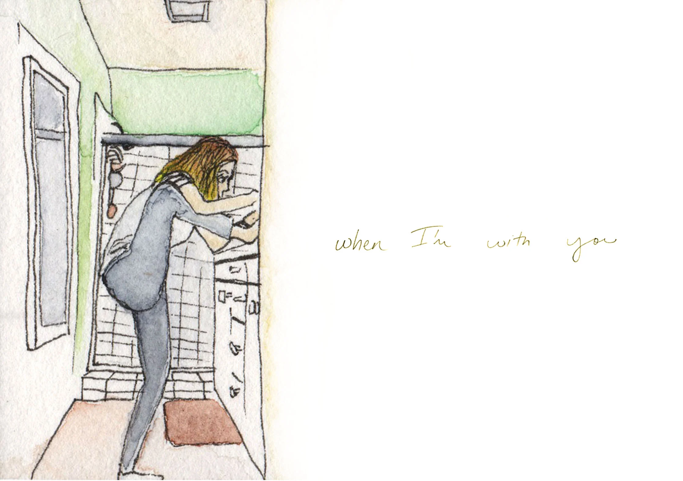 MFA Thesis Exhibition When I'm With You, Claremont Graduate University, Claremont, CA, November 2016