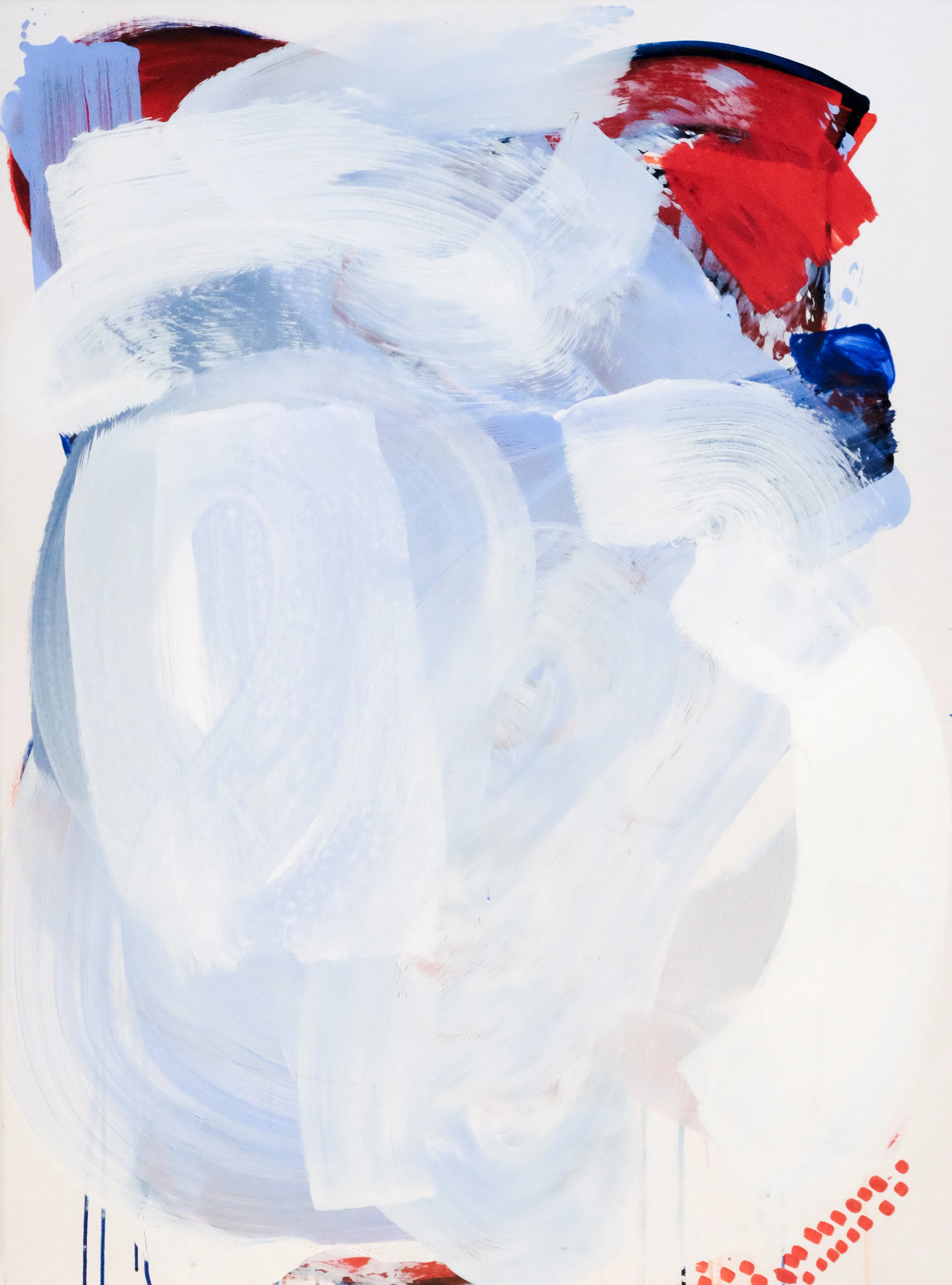 Brisbane (I), 2017, acrylic on board, 910mm x 1220mm.