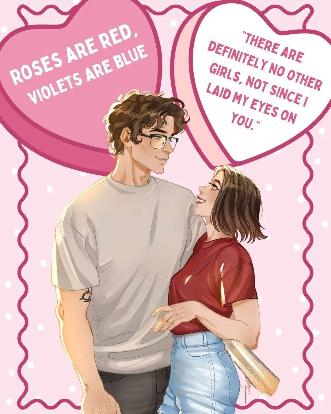 Happy Valentine&rsquo;s Day from my funny valentines! 🩵