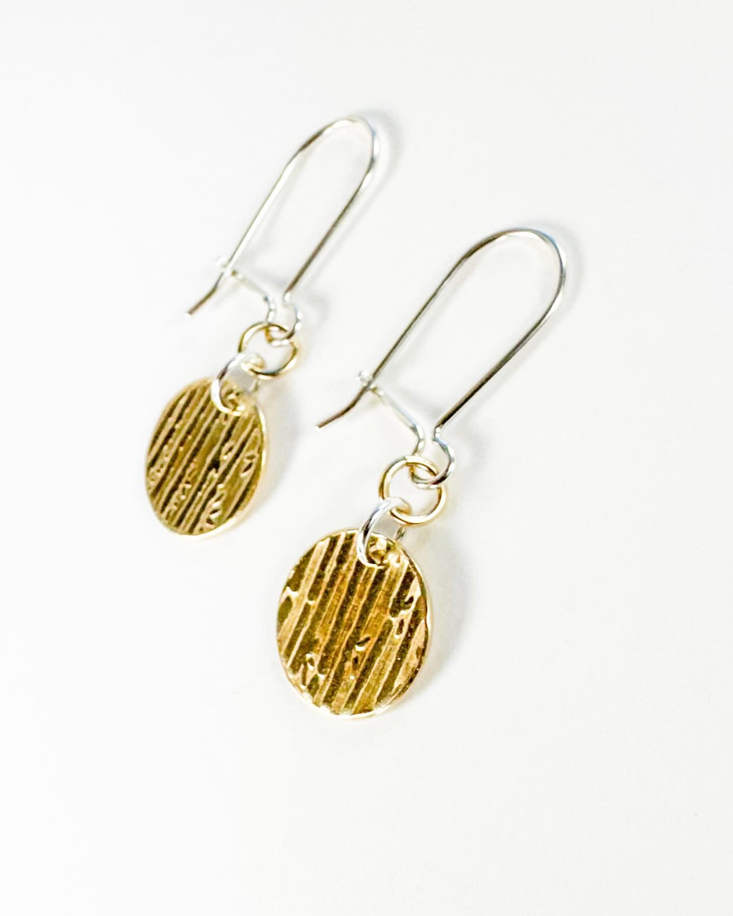 Earrings you can leave on! I usually encourage folks to take their jewelry off to have a rest (decreasing the chances of it breaking and prolonging its life) but sometimes we don&rsquo;t want to. I made these for those who want to put their earrings 