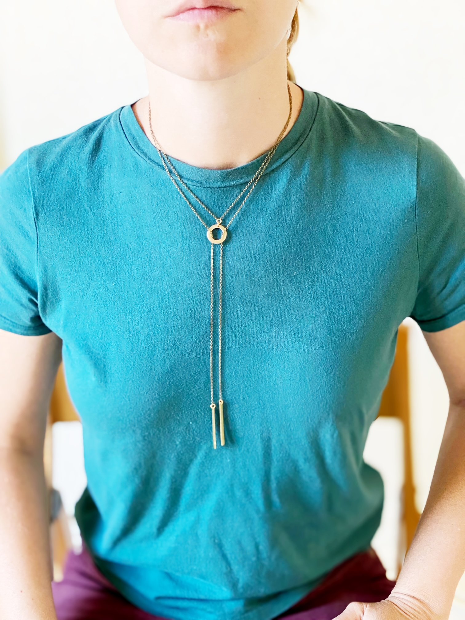 Double Lariat Necklace
