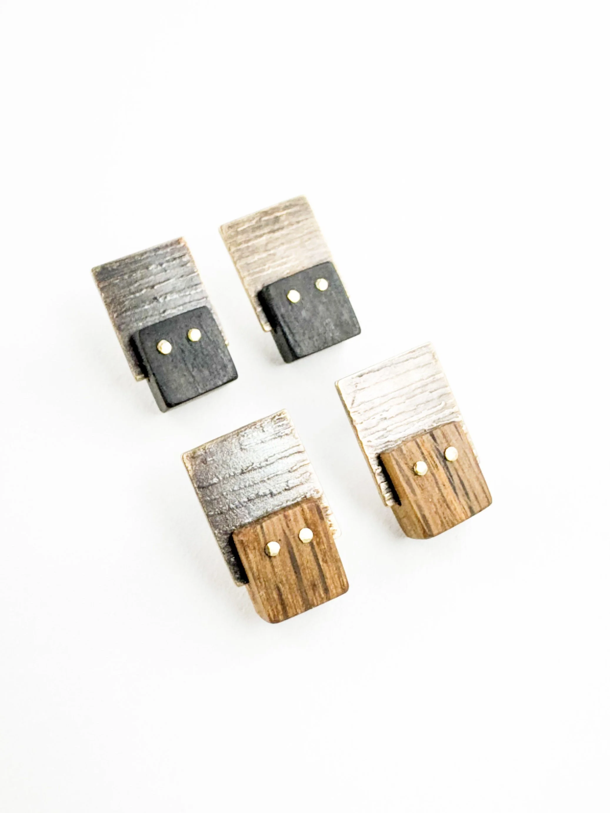 Riveting Wood + Etch Studs
