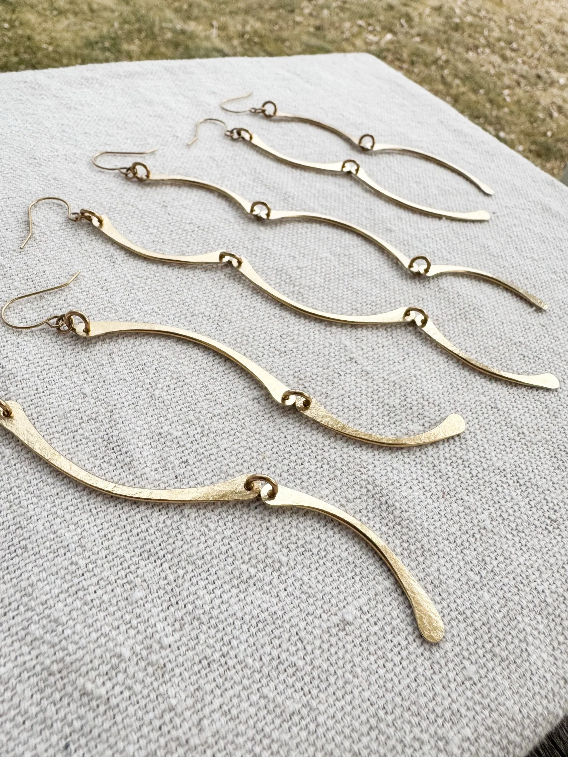 Scalloped Earring Dangles