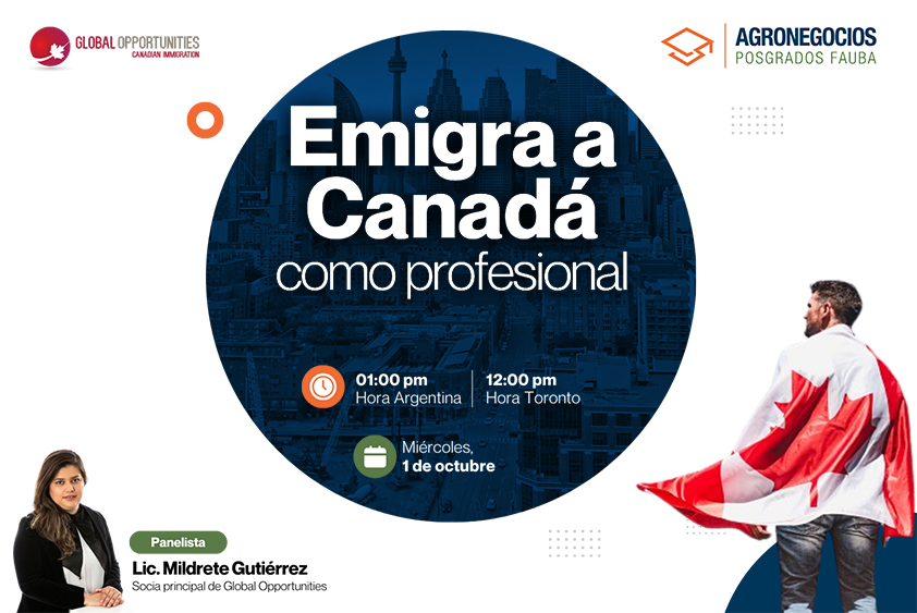 Seminario para profesionales que sueñan con vivir y trabajar en Canadá.