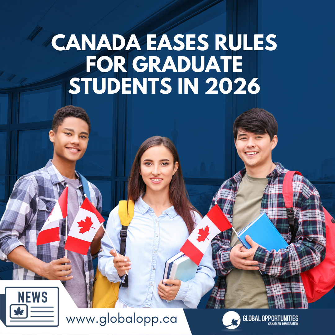 CANADA EASES RULES FOR GRADUATE STUDENTS IN 2026