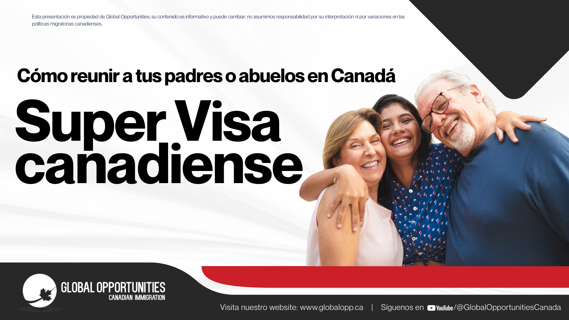 SuperVisa : La opción realista para padres y abuelos