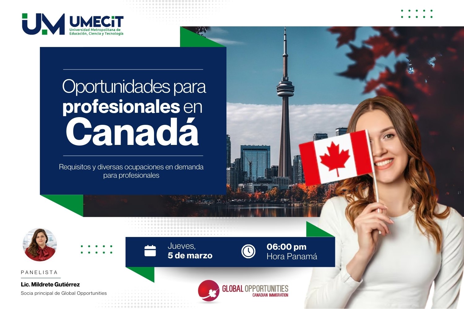 Oportunidades para Profesionales Panameños en Canadá 2026