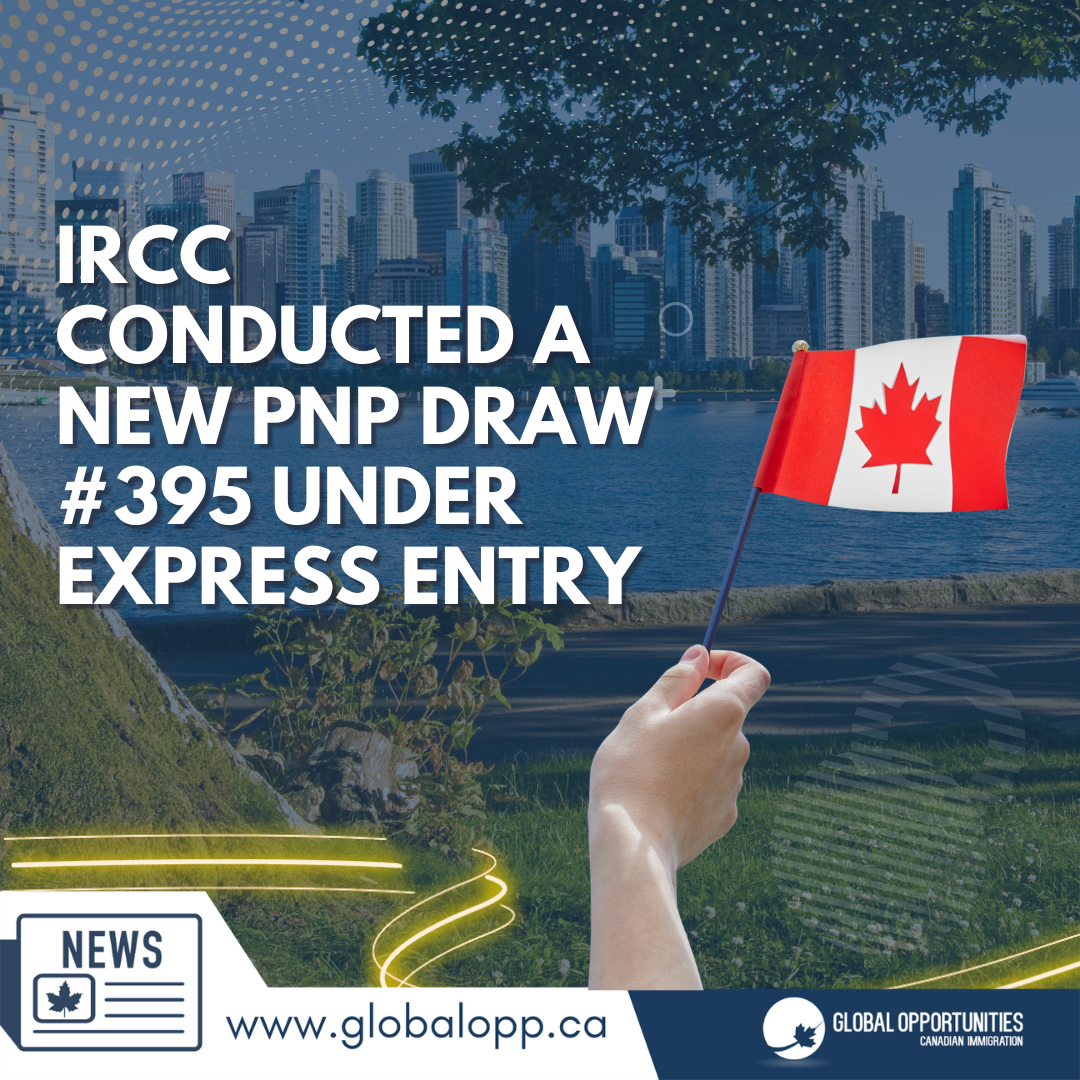 IRCC CONDUCTED A NEW PNP DRAW UNDER EXPRESS ENTRY