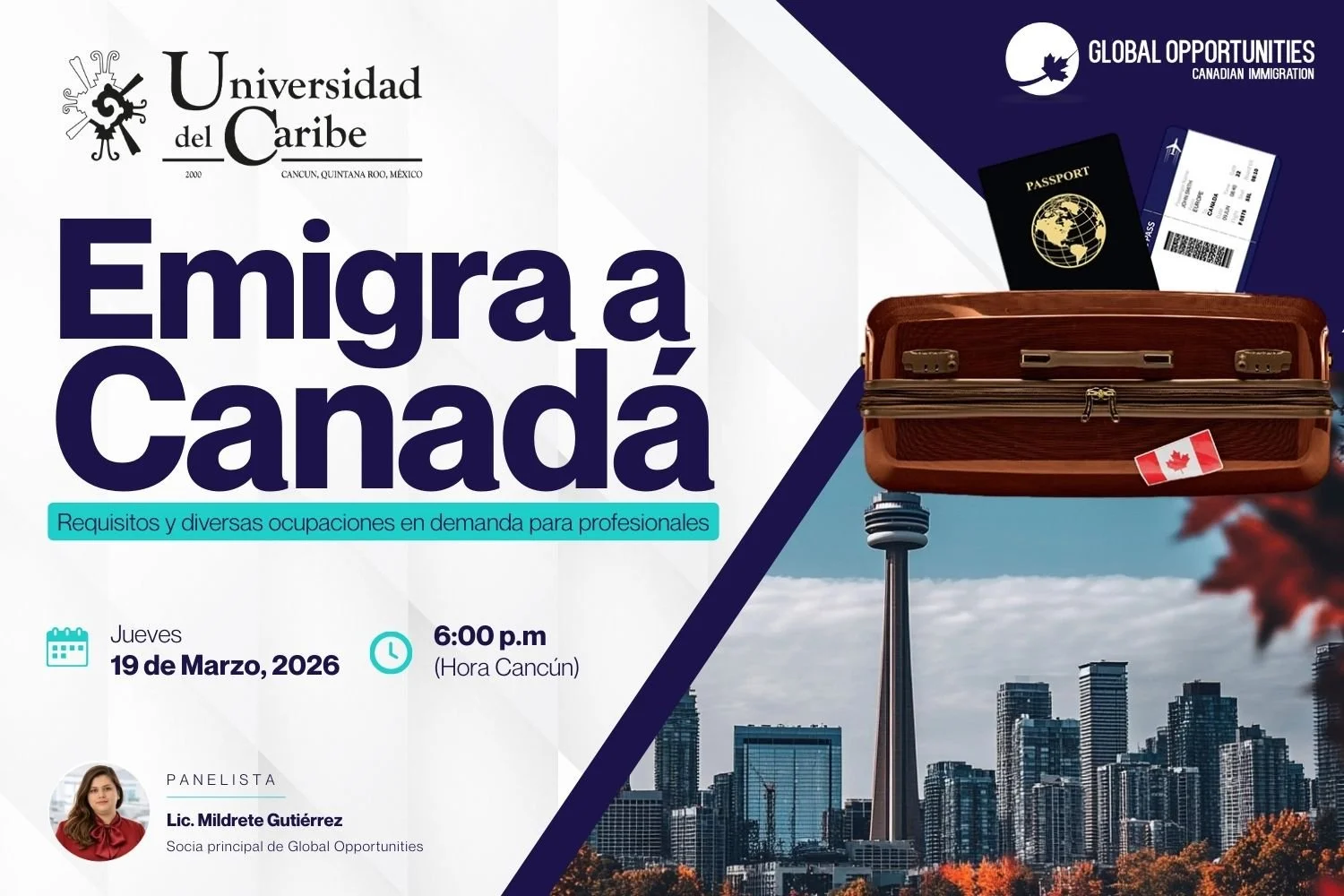 Emigra a Canada desde Mexico