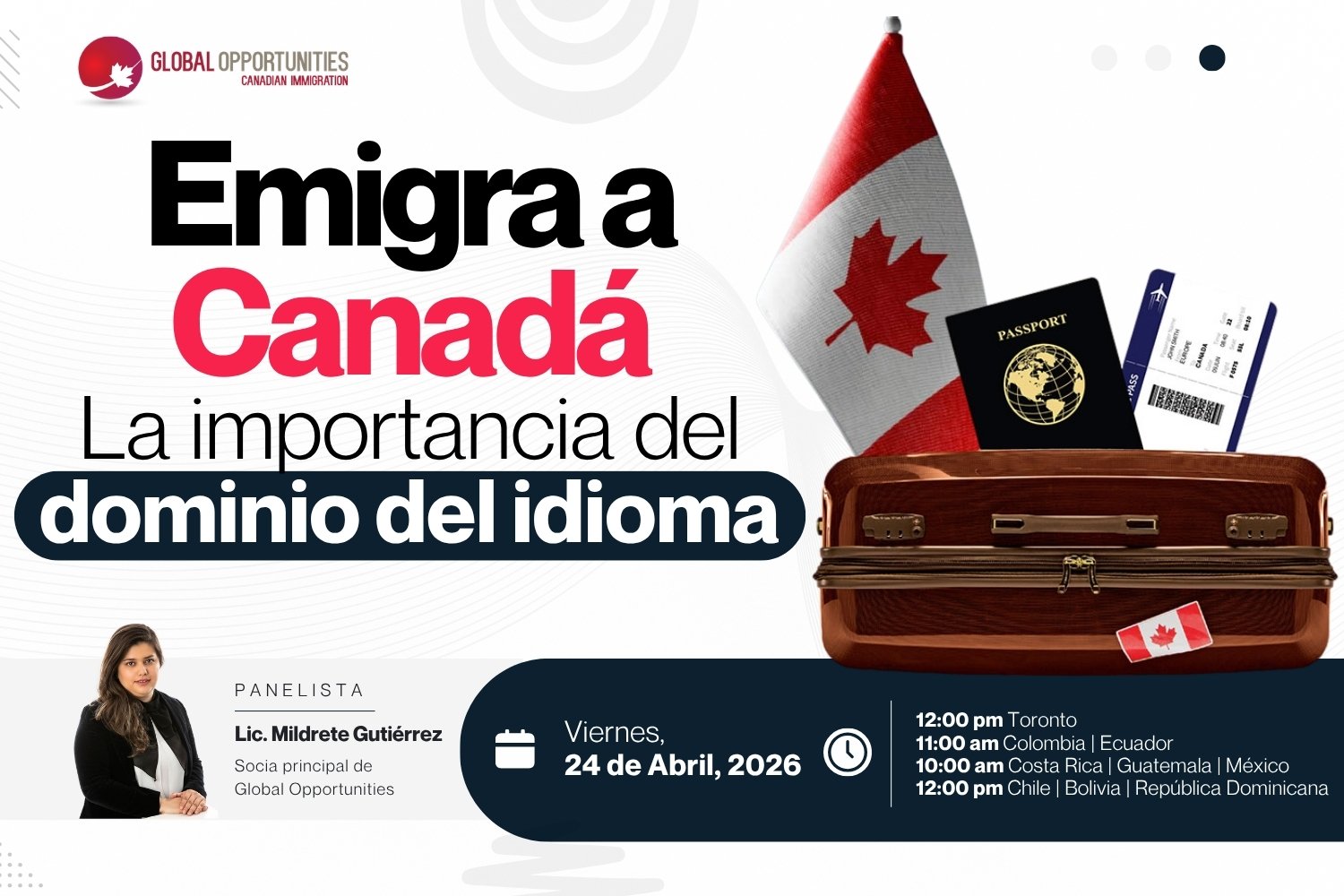 Importancia del Ingles y Frances para emigrar a Canada