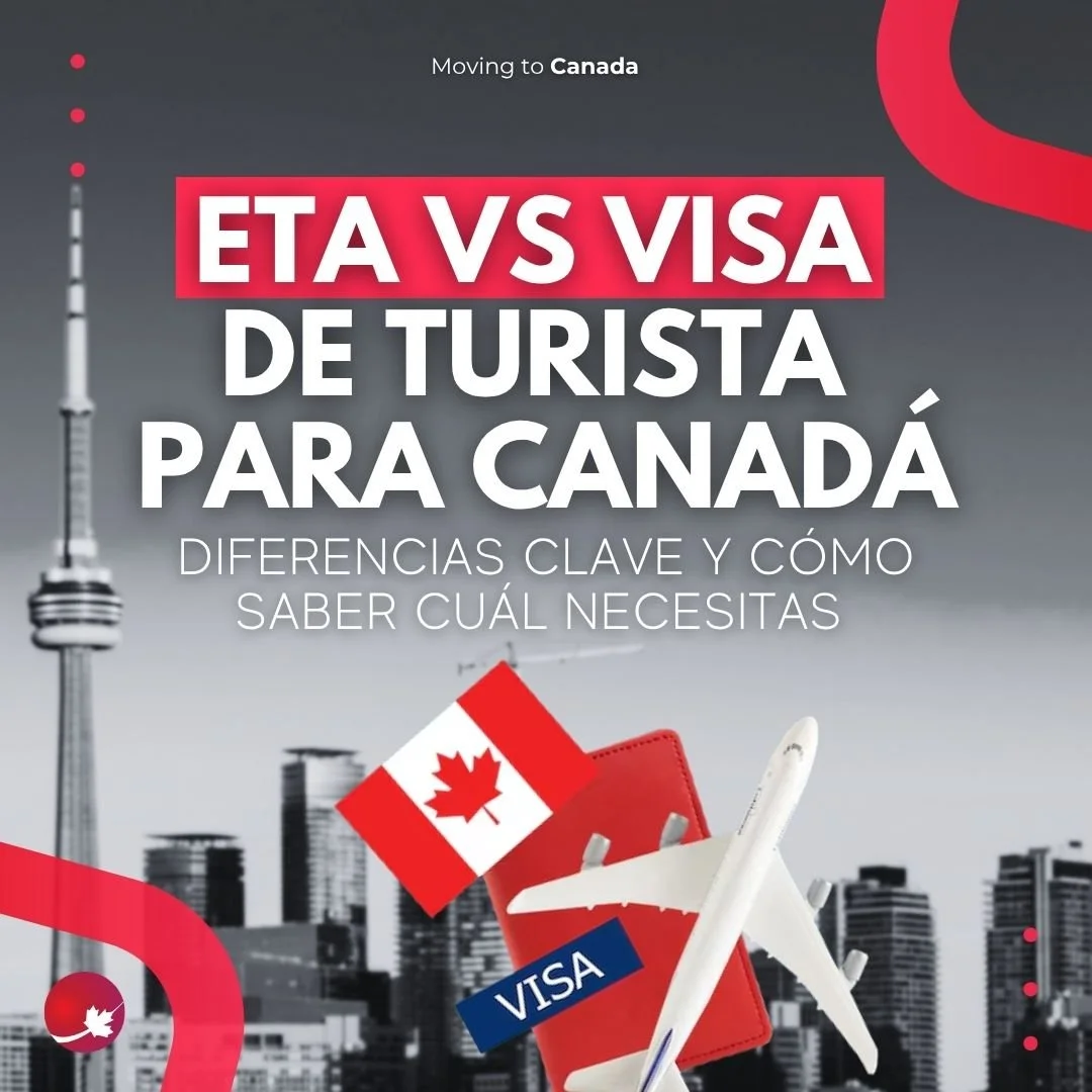 eTA vs Visa de Turista para Canadá: Diferencias Clave y Cómo Saber Cuál Necesitas