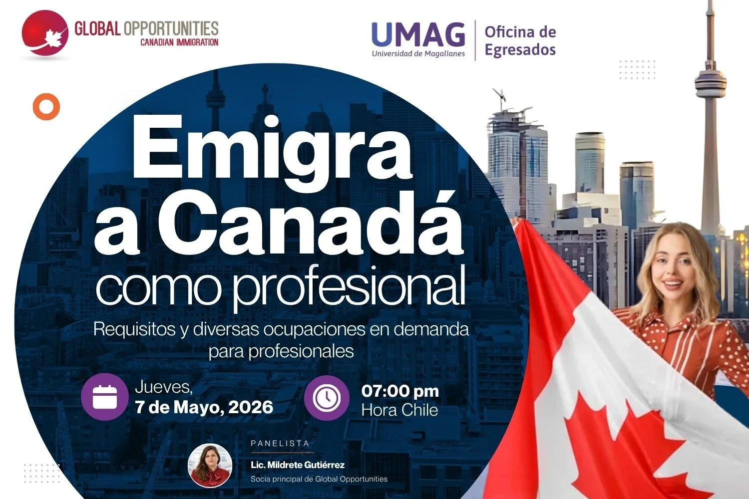 ¿Quieres emigrar a Canada desde Chile?