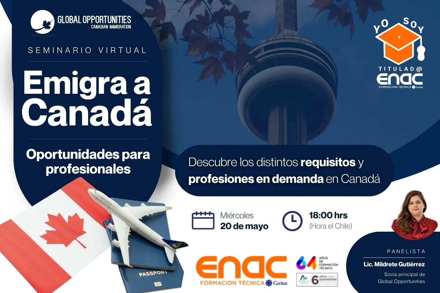 Canadá busca profesionales chilenos | Requisitos y oportunidades reales