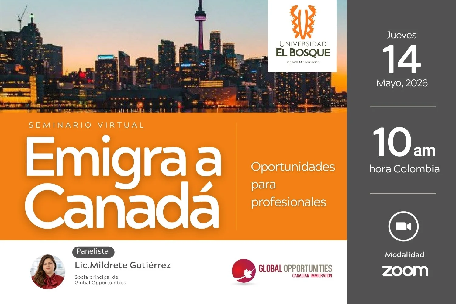 Emigrar a Canadá desde Colombia en 2026