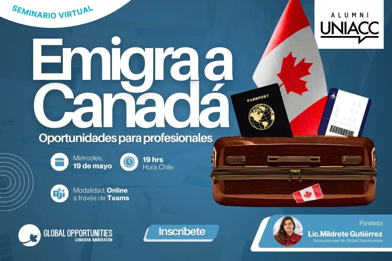 Emigrar a Canadá desde Chile 2026 