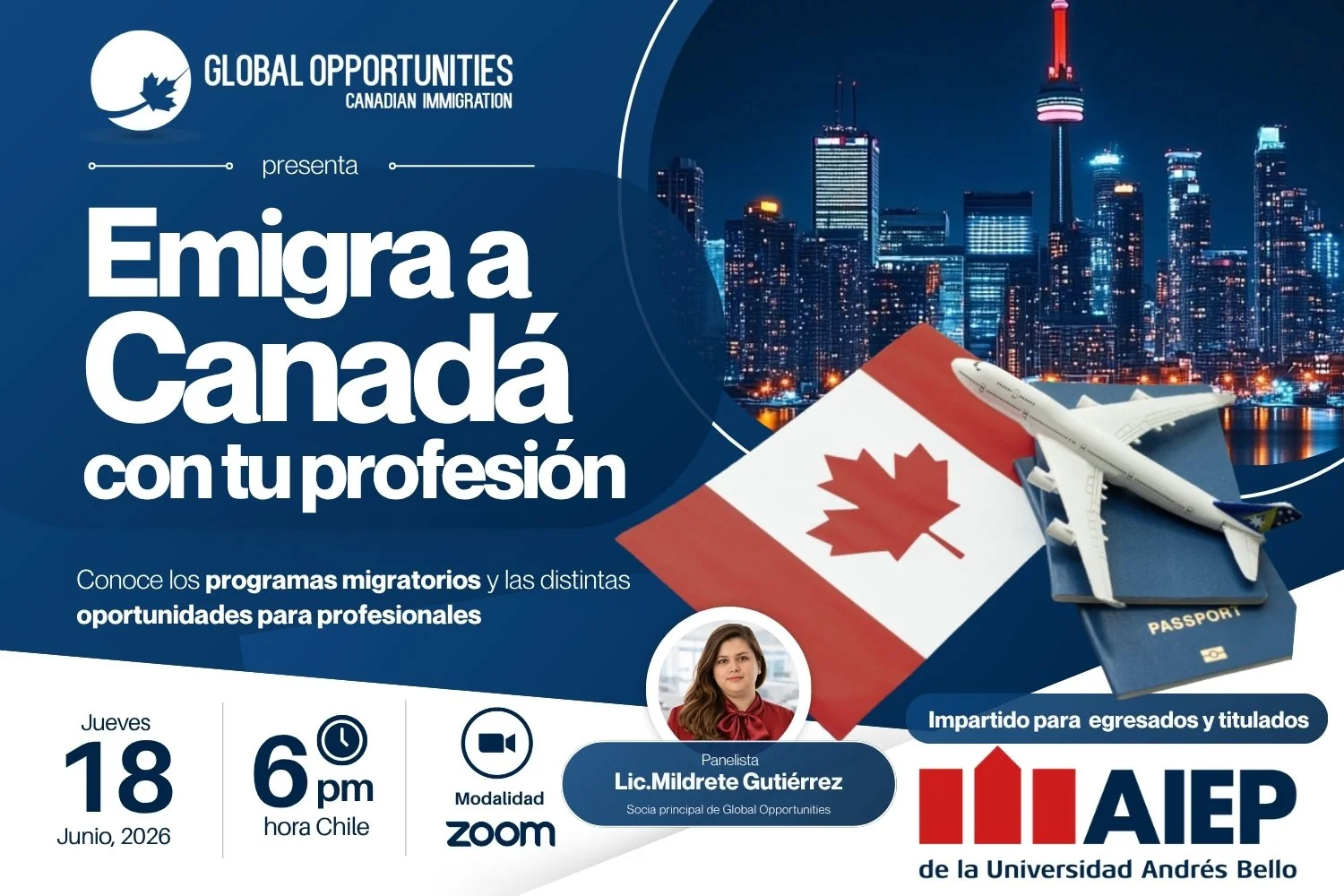 ¿Cómo emigrar a Canadá desde Chile siendo profesional o técnico?