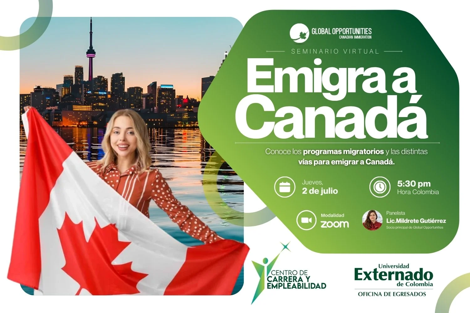 ¿Cómo emigrar a Canadá desde Colombia en 2026?