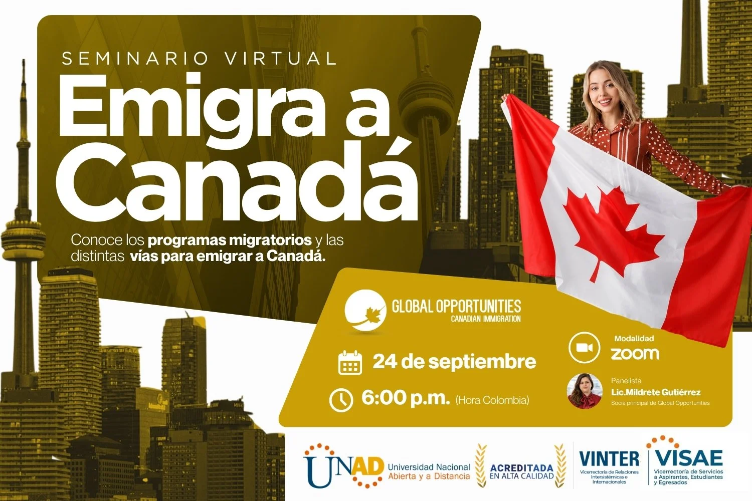 ¿Has pensado en emigrar a Canadá desde Colombia?