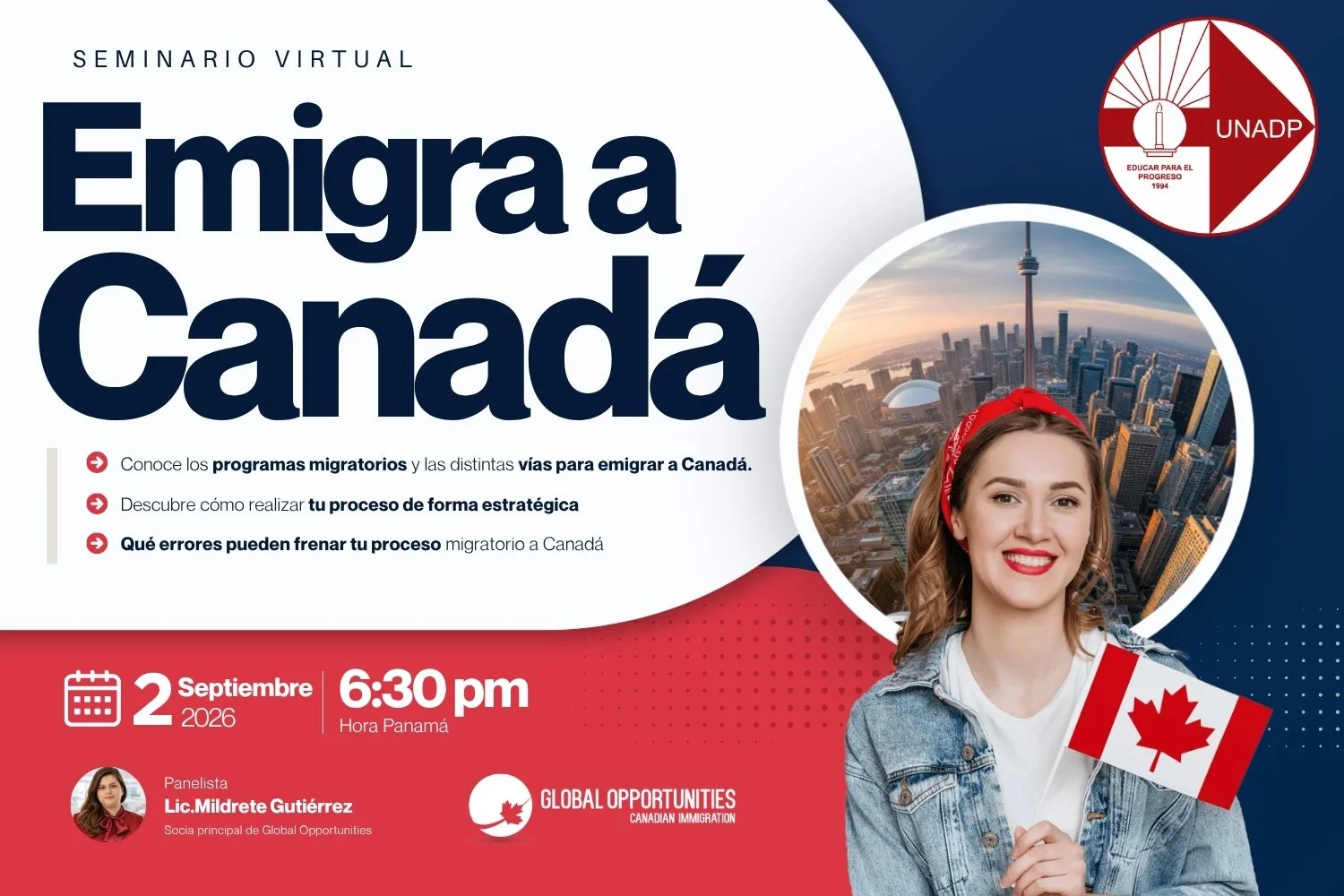 ¿Te interesa emigrar a Canadá desde Panamá?