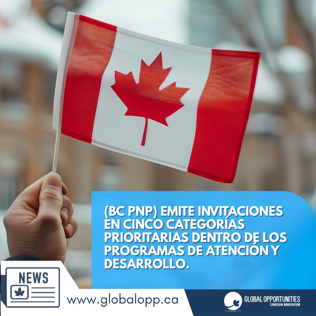 BC PNP EMITE INVITACIONES EN CINCO CATEGORÍAS PRIORITARIAS DE CUIDADO Y CONSTRUCCIÓN