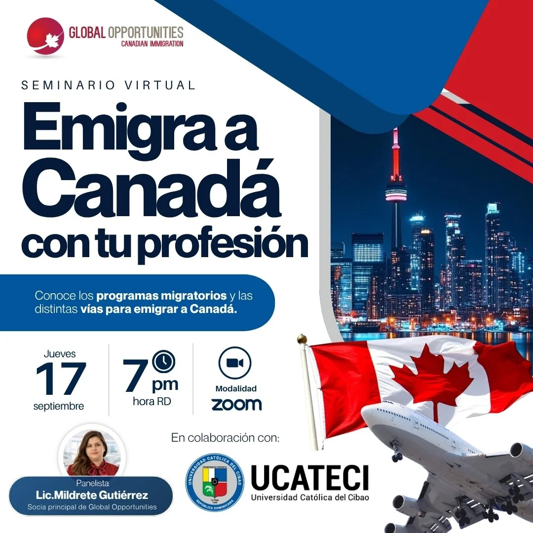 ¿Quieres emigrar a Canadá desde República Dominicana?