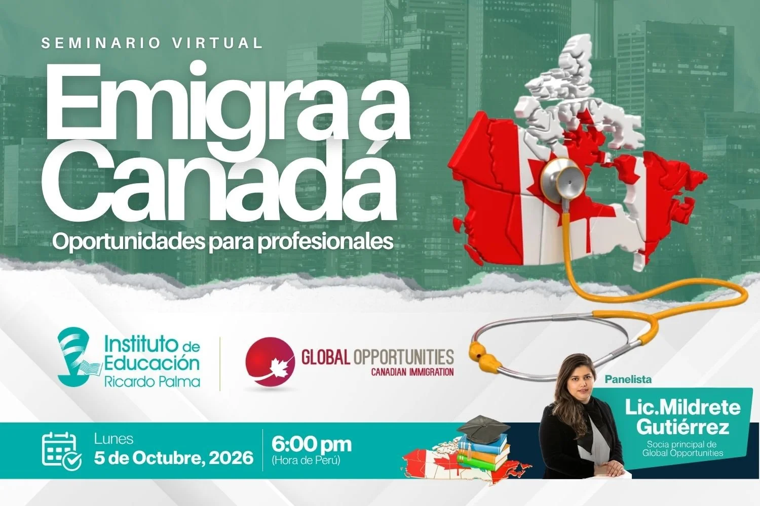 ¿Eres profesional en Perú y has pensado en emigrar a Canadá?