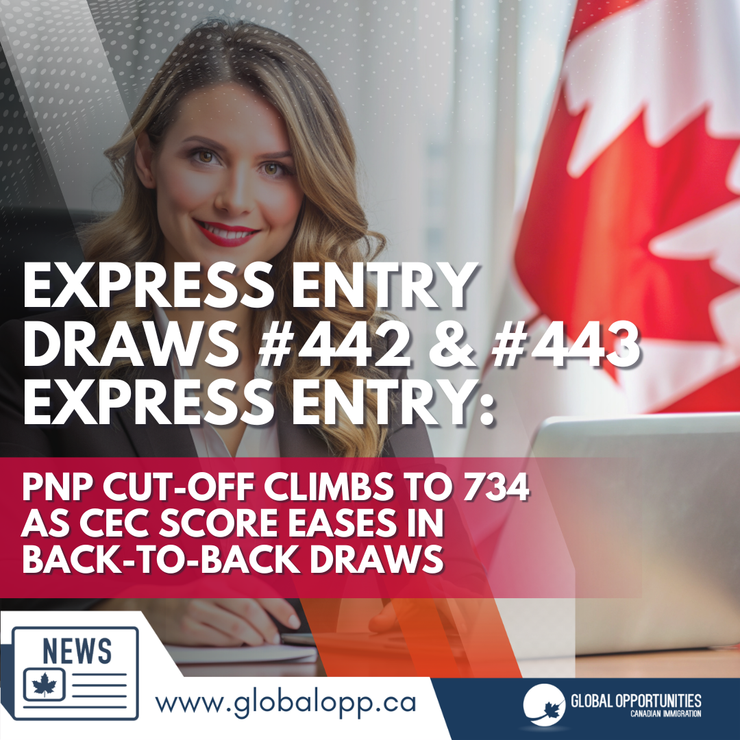 EXPRESS ENTRY DRAWS #442 &amp; #443