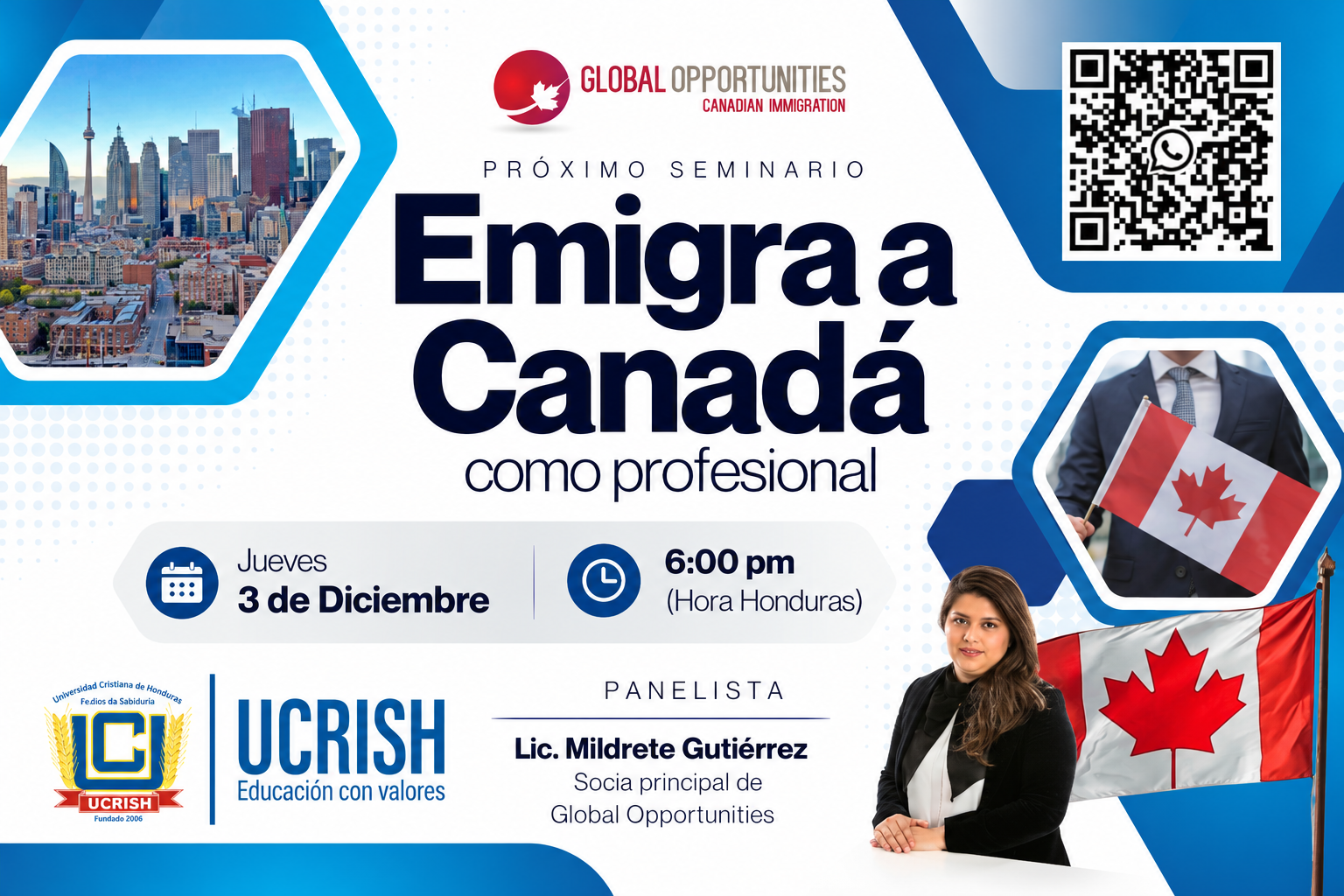 Emigrar a Canada desde Honduras