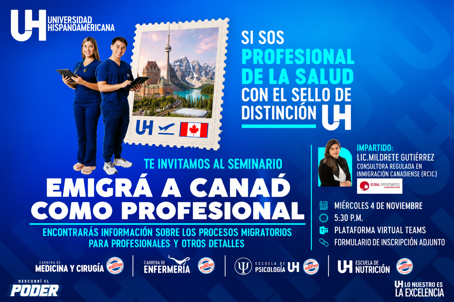 Emigra a Canada como profesional 