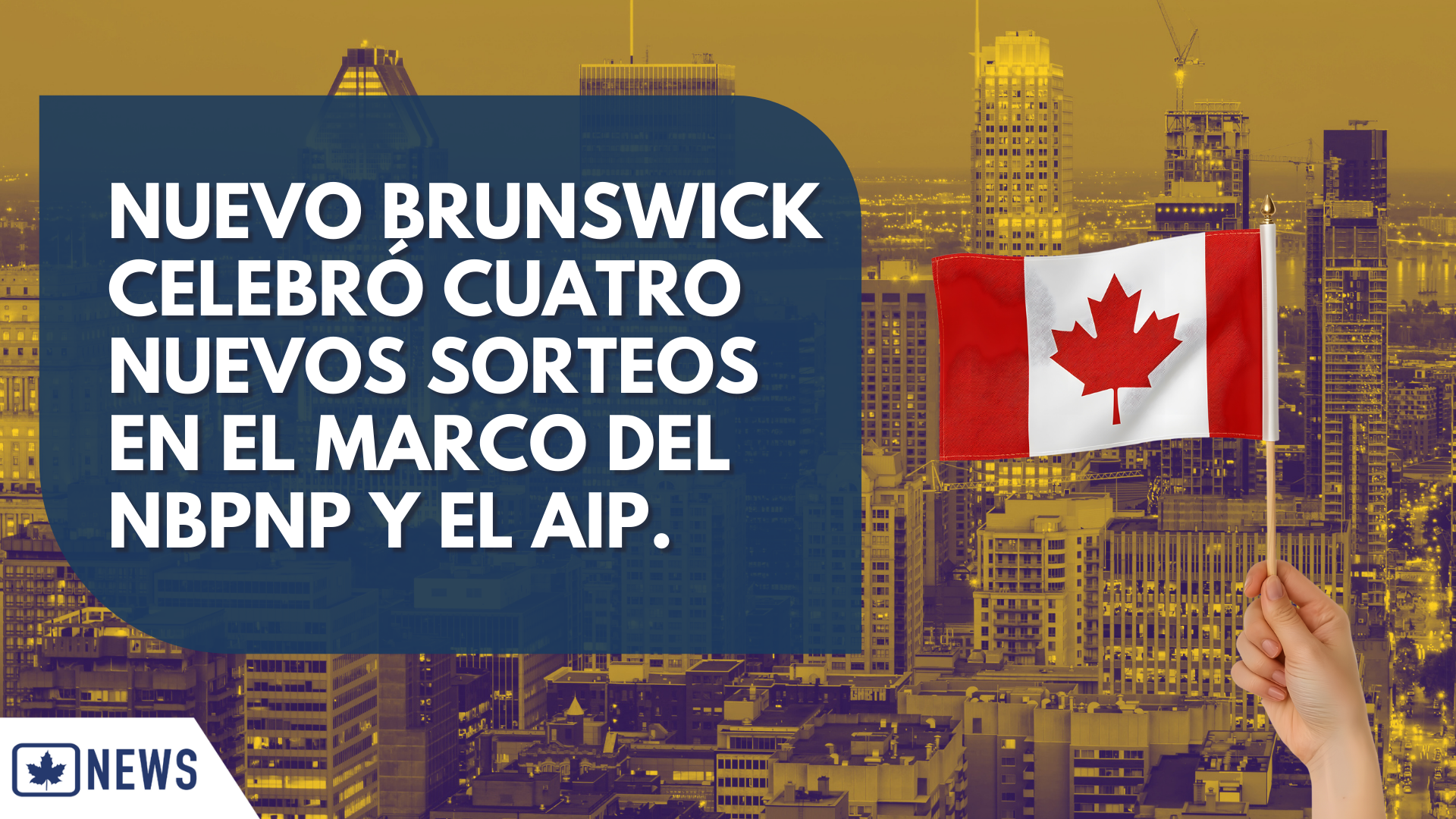 NUEVO BRUNSWICK CELEBRÓ CUATRO NUEVOS SORTEOS EN EL MARCO DEL NBPNP Y EL AIP