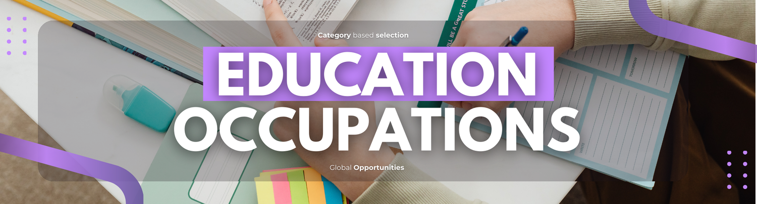 EDUCATION OCCUPATIONS — Global Opportunities