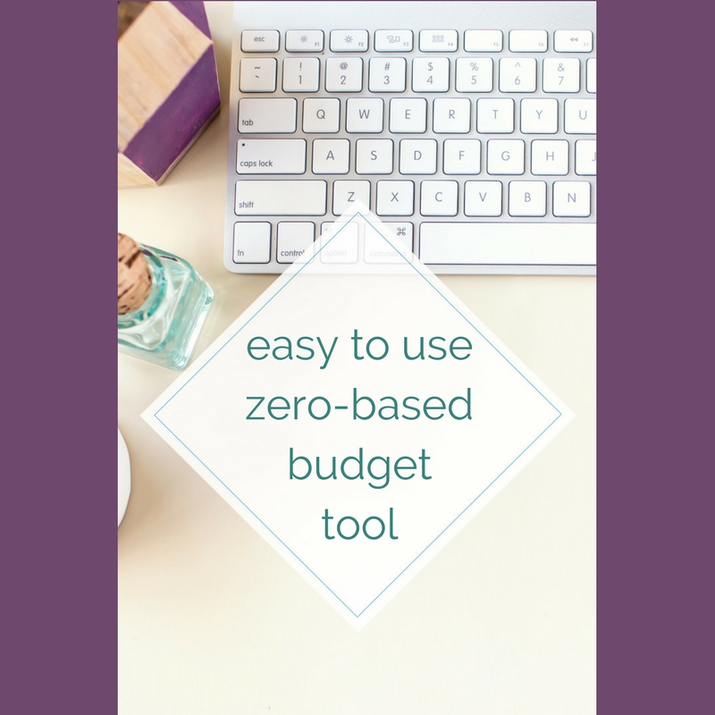 Easy To Use Zero-Based Budget Tool