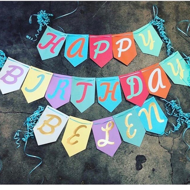 Custom Birthday Banner