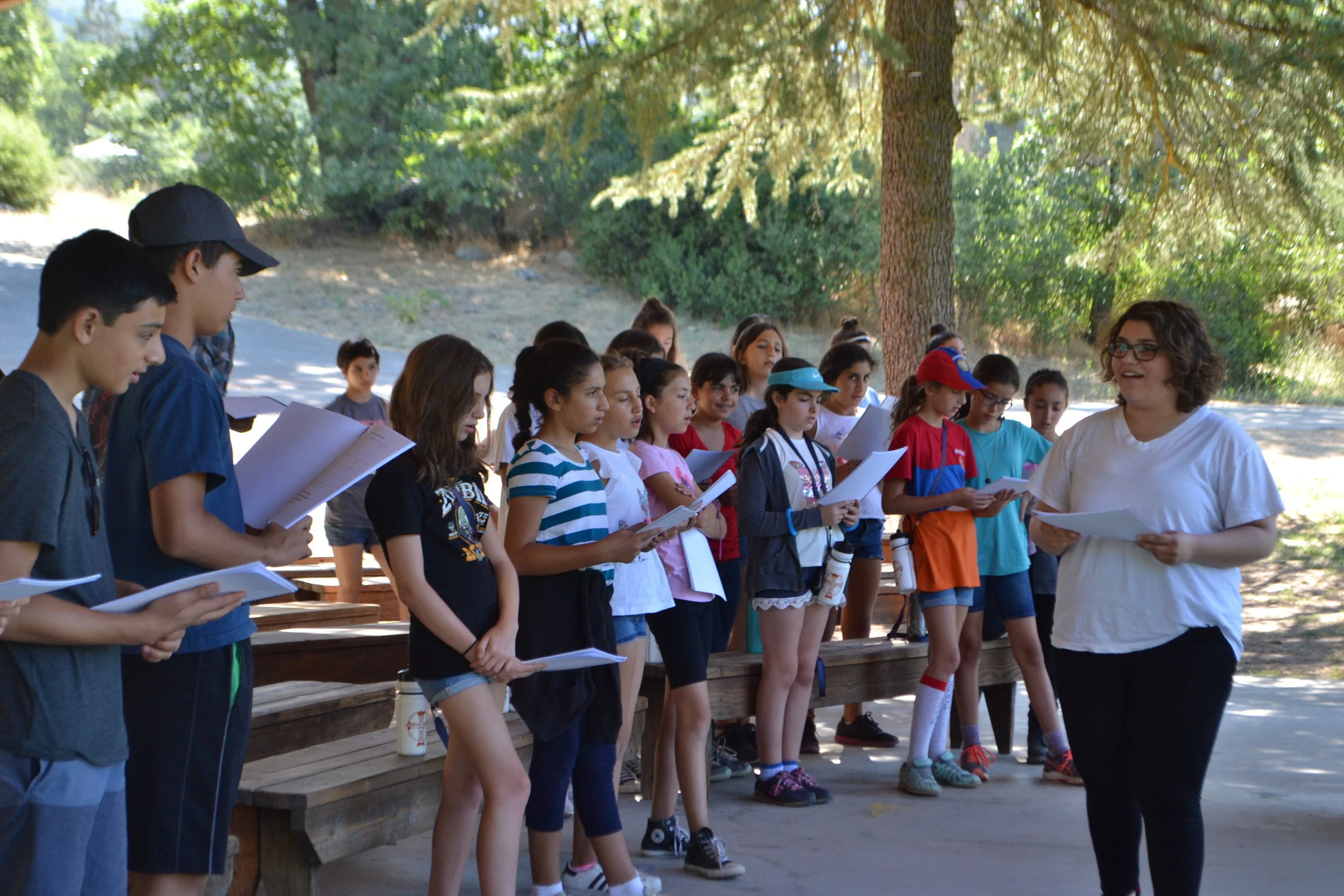 Singing away this morning