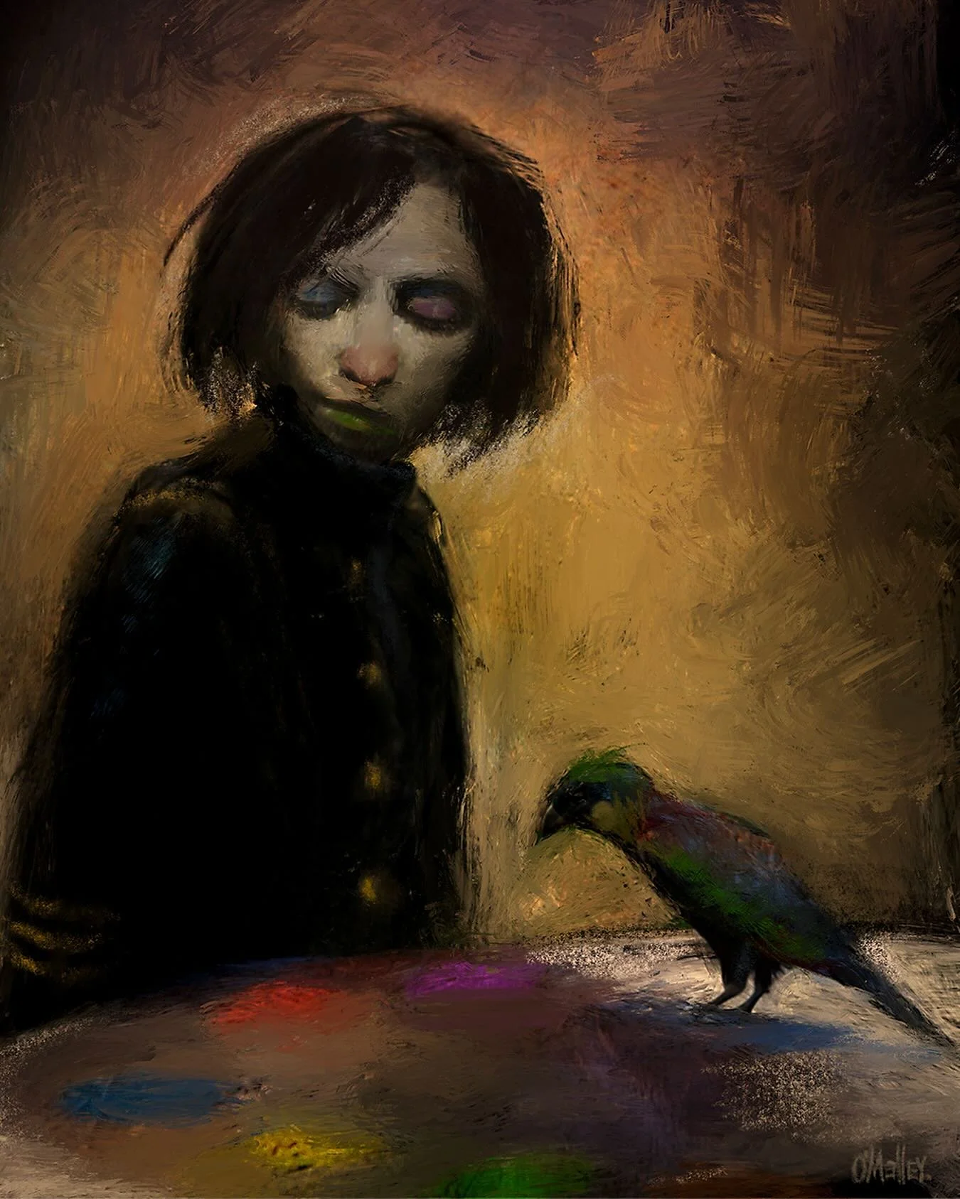 Second Thought
Mixed media
250925

#secondthought #changeofmind #changeofdirection #intuition #leithomalley