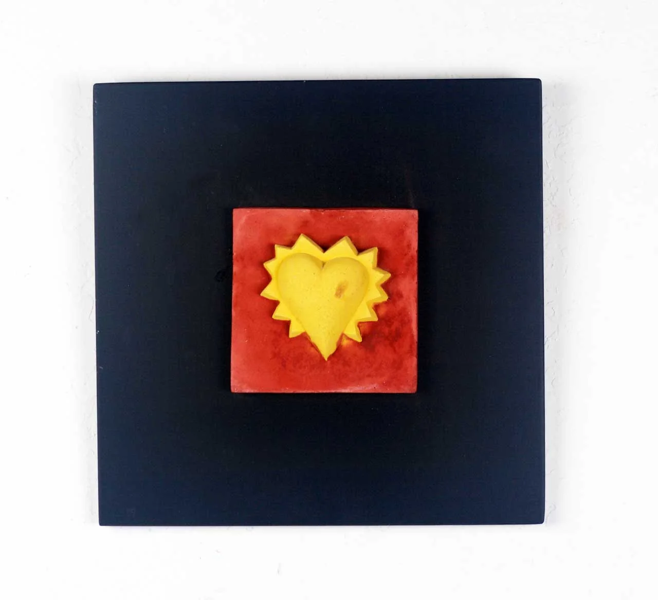 Mounted Heart Tile