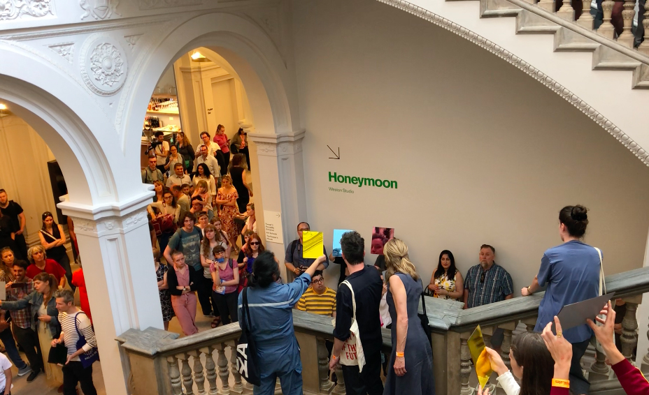 Rainbows (Royal Academy, 2018) performed for the occasion of the opening of the NEW RA Campus. Rainbows , performed with Beata viscera iridis, an arrangement of Pérotin’s Beata viscera for London based choir MUSARC by Piper Haywood and Toby O’Connor.