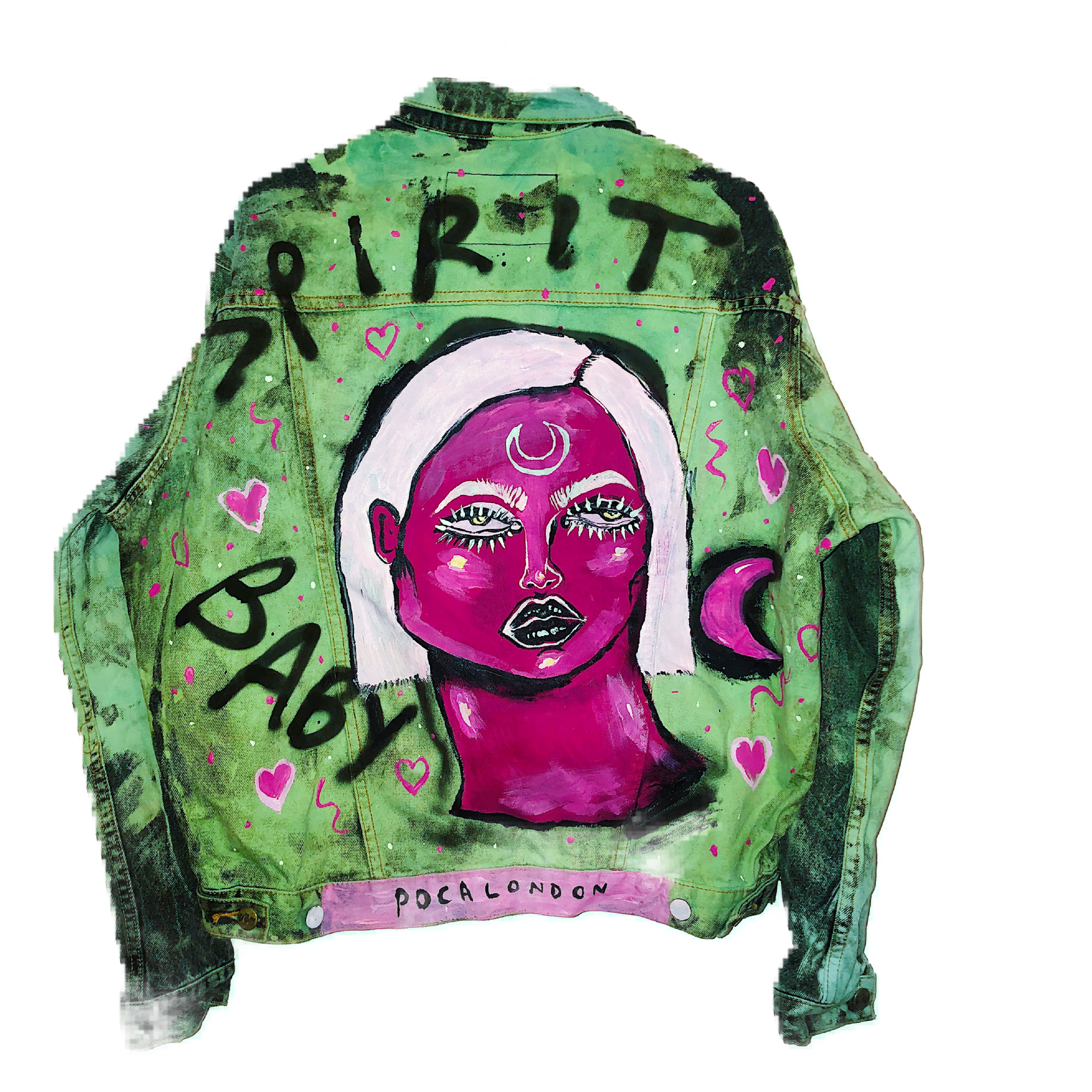 'Spirit Baby' Denim jacket