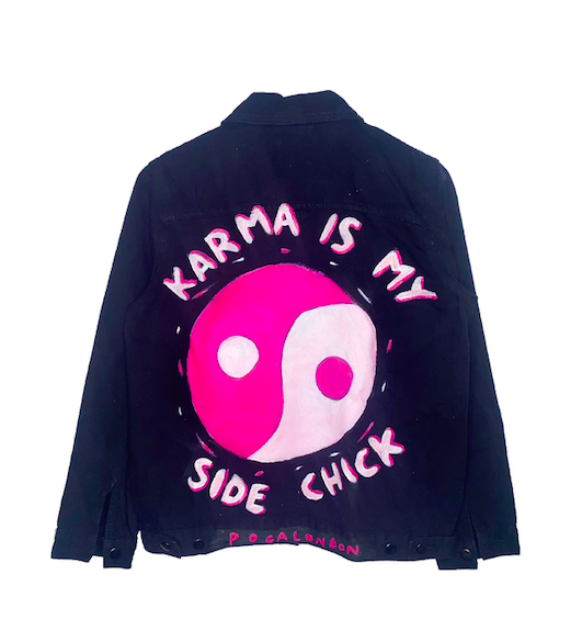 'Side Chick' Denim Jacket
