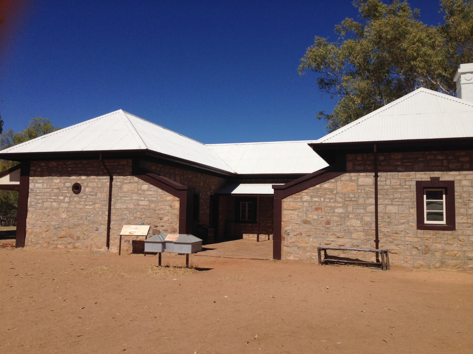 Telegraph Station 1871 - North Facing Courtyard