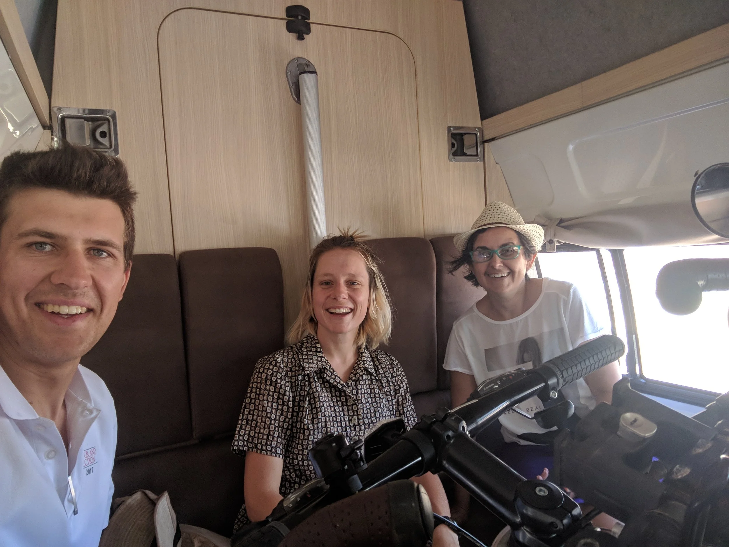Sabrina jumped in the van and quickly gave us a tour around town pointing out the 'Norwesters' and giving us the history of the geography, the town is built on former sand dunes!