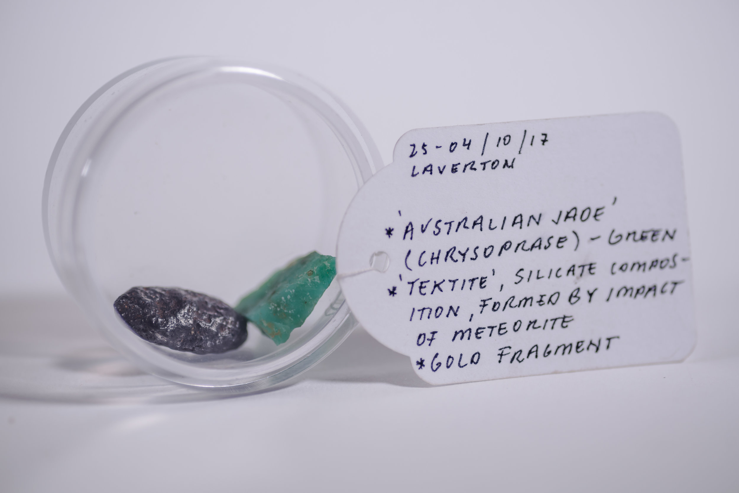 Australian Jade and A Tektite